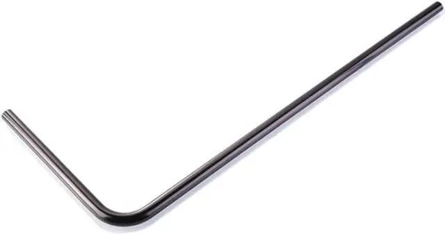 Main image of Bykski Metal Pre-Bent Rigid Tubing - Black Coated Copper - 14mm OD - 500mm/200mm