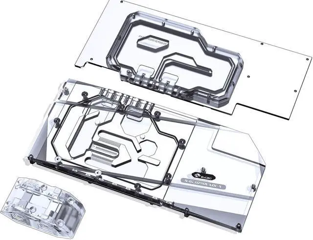 Main image of Bykski Full Coverage GPU Water Block w/ Integrated Active Backplate for Colorful iGame RTX 3090 Vulcan / Neptune (N-IG3090VXOC-TC)