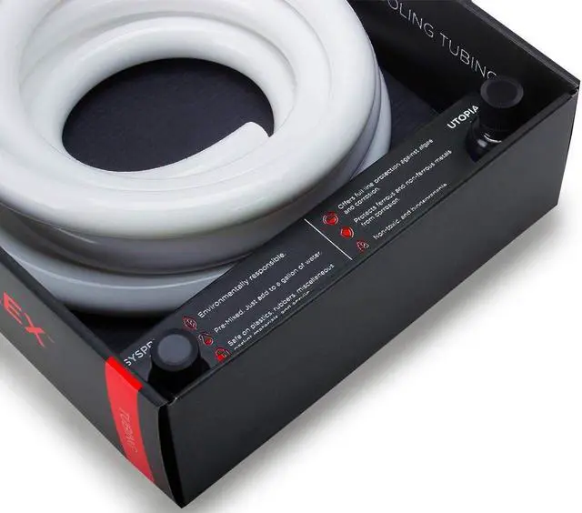 Alt view image 3 of 4 - PrimoChill PrimoFlex LRT Custom Watercooling Flexible Tubing -7/16in.ID x 5/8in.OD, 10 feet Bundled with System Prep and Coolant, Made with Premium Materials, Proudly Made in the USA
