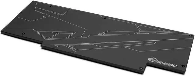 Alt view image 4 of 5 - Bykski ASUS ROG STRIX GTX2080Ti 011G GAMING Full Coverage GPU Water Block w/ Backplate and Temp Monitor - Clear (FR-N-AS2080TISTRIX-X)