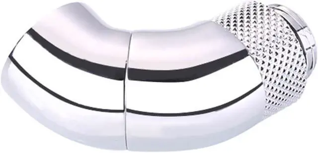 Alt view image 2 of 2 - Bykski G 1/4in. Male to Female 90 Degree Double Rotary Elbow Fitting (B-RD90-SK)