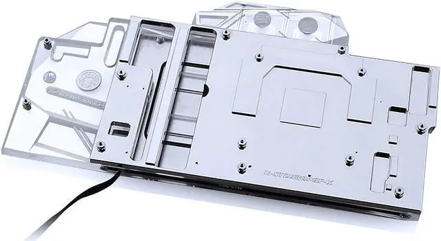 Alt view image 2 of 7 - Bykski ZOTAC RTX 2080 PGF Extreme OC12 Full Coverage GPU Water Block - Clear (N-ST2080PGF-X)