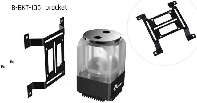 Alt view image 3 of 4 - Bykski Mini DDC Pump Reservoir Combo w/ Armor (B-TANK-DDC-MI)