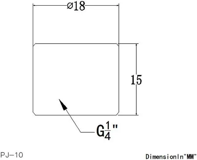 Alt view image 2 of 2 - Bykski G 1/4 Dual Female Straight Coupler (B-DPJ-10)