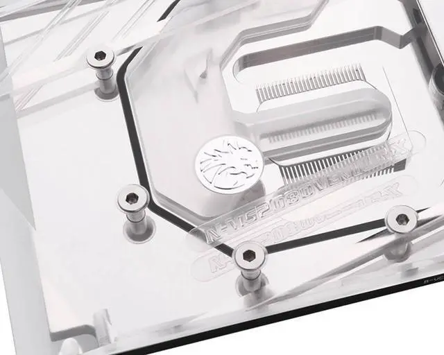 Alt view image 4 of 6 - Bykski MSI RTX 2070 / 2080 Ventus V2 Full Coverage GPU Water Block - Clear (N-MS2080VENTUS-X)