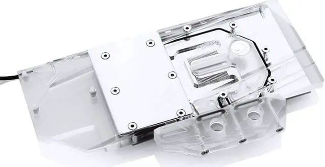Alt view image 2 of 6 - Bykski ASUS RTX 2070 O8G EVO Full Coverage GPU Water Block - Clear (N-AS2070DUAL EVO-X)