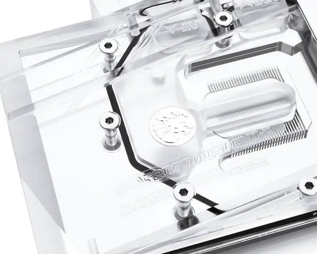 Alt view image 4 of 6 - Bykski ASUS RTX 2070 O8G EVO Full Coverage GPU Water Block - Clear (N-AS2070DUAL EVO-X)