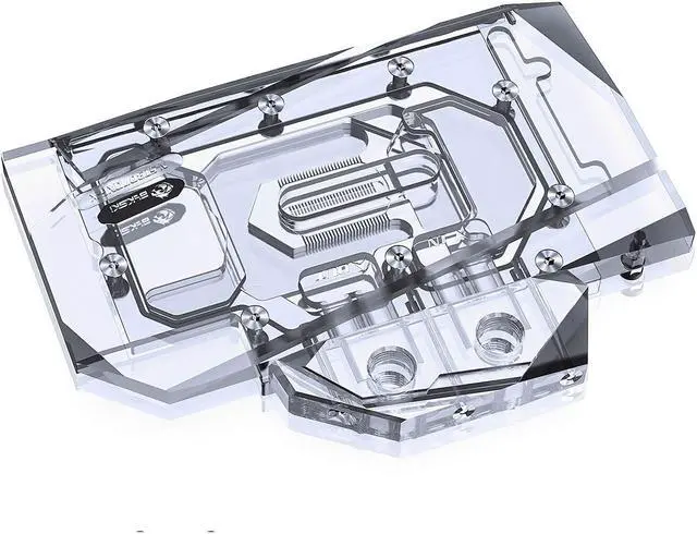 Alt view image 9 of 13 - Bykski Full Coverage GPU Water Block and Backplate for Zotac RTX 3060Ti/3070 (N-ST3070XG-X)