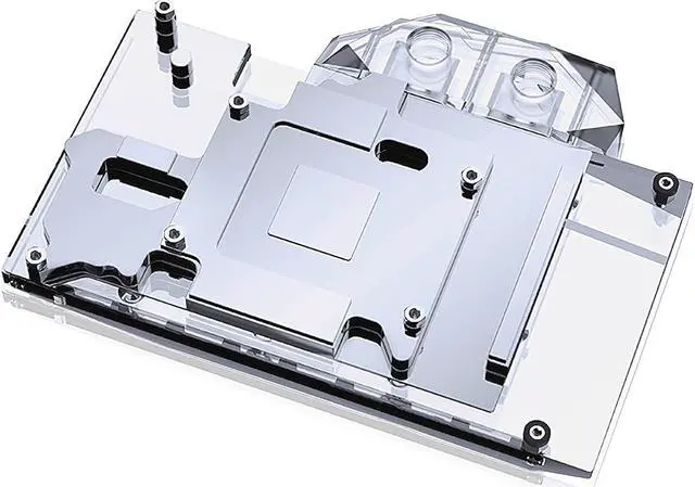 Alt view image 8 of 13 - Bykski Full Coverage GPU Water Block and Backplate for RTX 3060Ti/3070 Founders Edition (N-RTX3070FE-X)