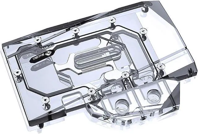 Alt view image 9 of 13 - Bykski Full Coverage GPU Water Block and Backplate for RTX 3060Ti/3070 Founders Edition (N-RTX3070FE-X)