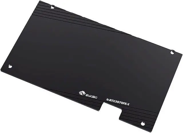 Alt view image 10 of 13 - Bykski Full Coverage GPU Water Block and Backplate for RTX 3060Ti/3070 Founders Edition (N-RTX3070FE-X)