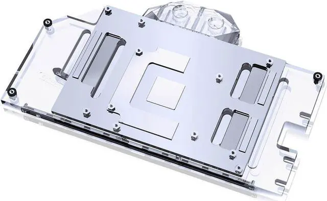 Alt view image 2 of 7 - Bykski Full Coverage GPU Water Block and Backplate for ASUS Dual RTX 3070 / 3060Ti (N-AS3070DUAL-X-V2)
