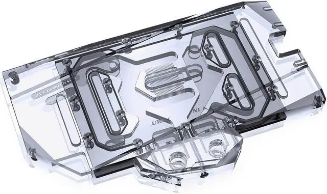 Alt view image 3 of 7 - Bykski Full Coverage GPU Water Block and Backplate for ASUS Dual RTX 3070 / 3060Ti (N-AS3070DUAL-X-V2)