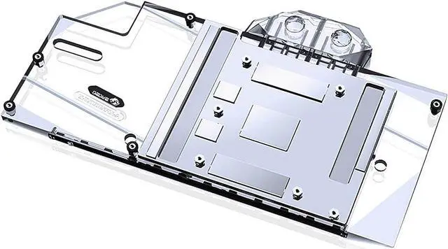 Alt view image 2 of 7 - Bykski Full Coverage GPU Water Block and Backplate for XFX RX 6800/6900 XT  Overseas Edition (A-XF6900XT-X)