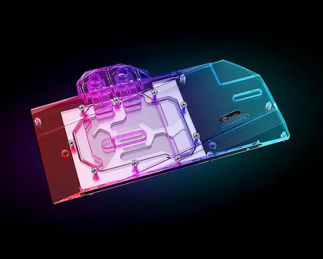 Alt view image 4 of 7 - Bykski Full Coverage GPU Water Block and Backplate for XFX RX 6800/6900 XT  Overseas Edition (A-XF6900XT-X)