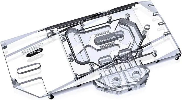 Alt view image 9 of 13 - Bykski Full Coverage GPU Water Block and Backplate for Sapphire RX 6800 / 6900 Super Platinum (A-SP6900XT-X)