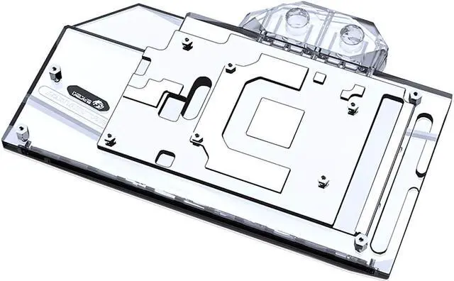 Alt view image 2 of 7 - Bykski Full Coverage GPU Water Block and Backplate for Gigabyte AORUS RTX 3070Ti Master 8GB (N-GV3070TIAORUS-X)