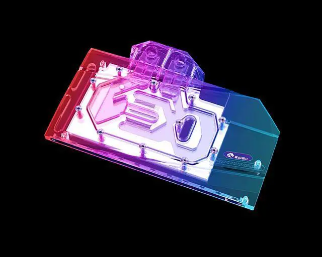 Alt view image 4 of 7 - Bykski Full Coverage GPU Water Block and Backplate for Gigabyte AORUS RTX 3070Ti Master 8GB (N-GV3070TIAORUS-X)