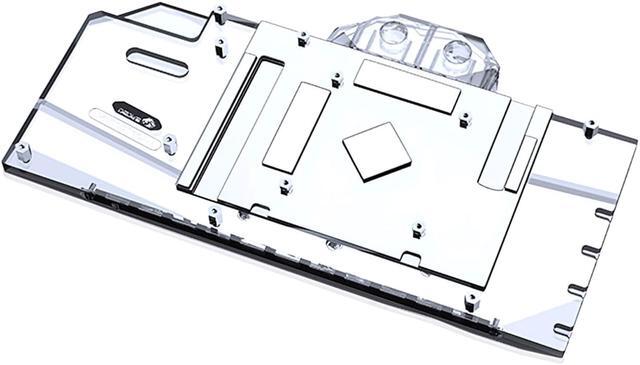 Alt view image 2 of 7 - Bykski Full Coverage GPU Water Block and Backplate for ASUS TUF RX 6700 (A-AS6700TUF-X)
