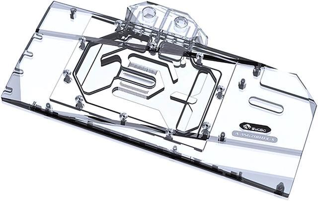 Alt view image 3 of 7 - Bykski Full Coverage GPU Water Block and Backplate for ASUS TUF RX 6700 (A-AS6700TUF-X)