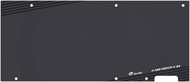 Alt view image 5 of 7 - Bykski Full Coverage GPU Water Block and Backplate for ASUS TUF RX 6700 (A-AS6700TUF-X)