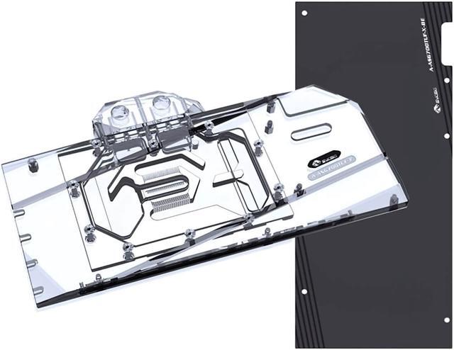 Alt view image 6 of 7 - Bykski Full Coverage GPU Water Block and Backplate for ASUS TUF RX 6700 (A-AS6700TUF-X)