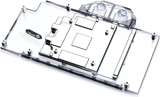 Alt view image 2 of 7 - Bykski Full Coverage GPU Water Block and Backplate for Hewlett-Packard RTX 3060Ti (N-HP3060TI-X)