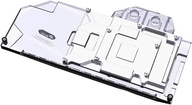 Alt view image 2 of 7 - Bykski Full Coverage GPU Water Block and Backplate for Colorful iGame RTX 3070 Advanced OC  (N-IG3070ULOC-X)