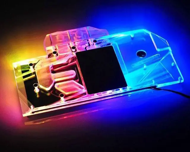 Alt view image 3 of 4 - Bykski Full Coverage GPU Water Block for GALAX RTX 2080 HOF - Clear W/ RBW (N-GY2080HOF-X)