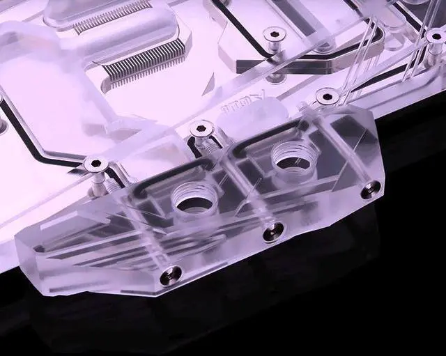 Alt view image 2 of 4 - Bykski  Full Coverage GPU Water Block for ASUS ROG STRIX GTX 1660Ti O6G Gaming - Clear W/ RBW (N-AS1660TISTRIX-X)
