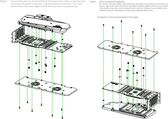Alt view image 7 of 7 - Bykski Full Coverage GPU Water Block for Zotac RTX 3080-10G6X Apocalypse OC (N-ST3090TQ-X)