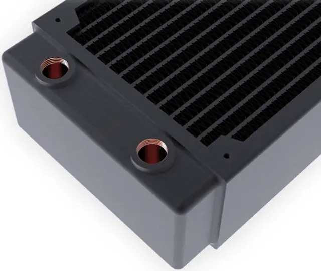 Alt view image 2 of 7 - Bykski 480mm x 60mm RC Series Radiator, 120mm x 4, Quad Fan(CR-RD480RC-TK60-V2)