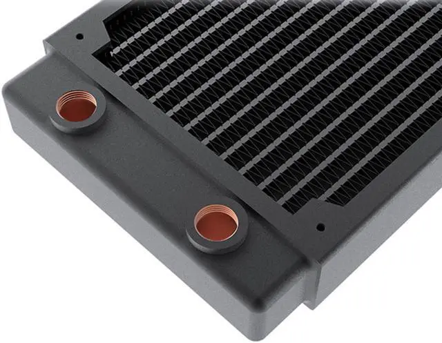 Alt view image 2 of 7 - Bykski 480mm x 30mm RC Series Radiator, 120mm x 4, Quad Fan (CR-RD480RC-TN-V2)
