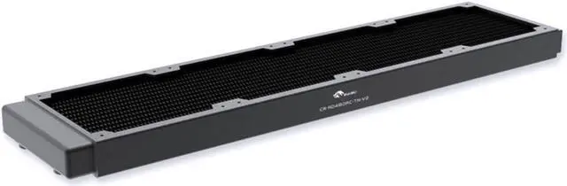 Alt view image 3 of 7 - Bykski 480mm x 30mm RC Series Radiator, 120mm x 4, Quad Fan (CR-RD480RC-TN-V2)