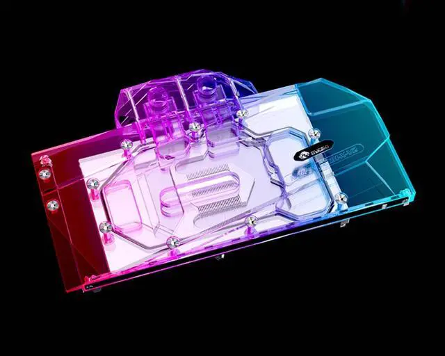 Alt view image 4 of 7 - Bykski Full Coverage GPU Water Block and Backplate for AIC Reference RTX 3080/3090 - Version 2 (N-RTX3090H-X-V2)