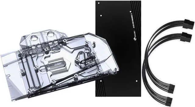 Alt view image 6 of 7 - Bykski Full Coverage GPU Water Block and Backplate for Gigabyte RTX 3070 (N-GV3070GMOC-X)