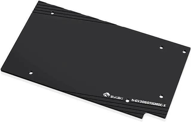 Alt view image 11 of 13 - Bykski Full Coverage GPU Water Block and Backplate for Gigabyte RTX 3060Ti Gaming OC 8G (N-GV3060TIGMOC-X)