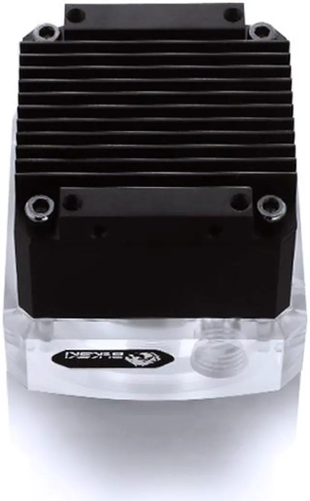 Alt view image 2 of 6 - Bykski DDC Pump w/ Armor and Reservoir Ready Pump Top - Black (CP-PMD3COV-X)