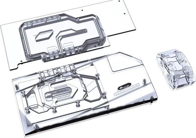 Alt view image 5 of 7 - Bykski Full Coverage GPU Water Block w/ Integrated Active Backplate for Gigabyte Aorus RTX 3090 Xtreme (N-GV3090AORUSXE-TC)