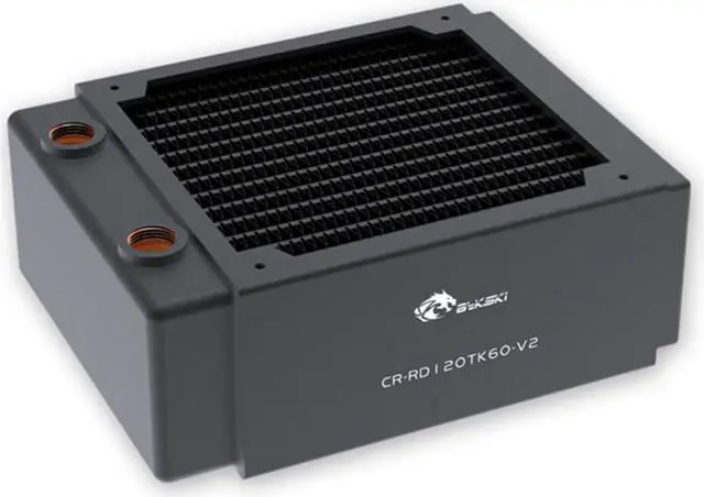 Main image of Bykski 120mm x 60mm RC Series Radiator, 120mm x 1, Single Fan (CR-RD120RC-TK60-V2)