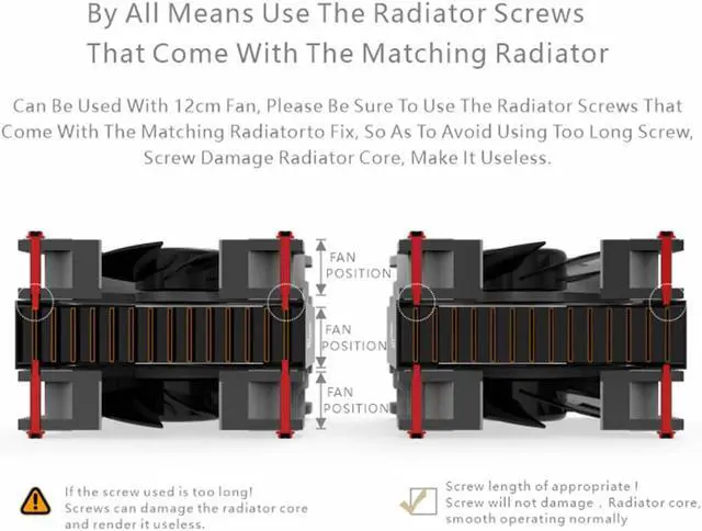 Alt view image 5 of 7 - Bykski 120mm x 60mm RC Series Radiator, 120mm x 1, Single Fan (CR-RD120RC-TK60-V2)