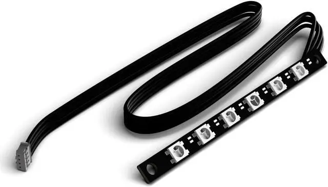 Main image of Bykski 12v Water Block RGB LED Strip Light - 70mm (B-VCLT-70X6RGB)