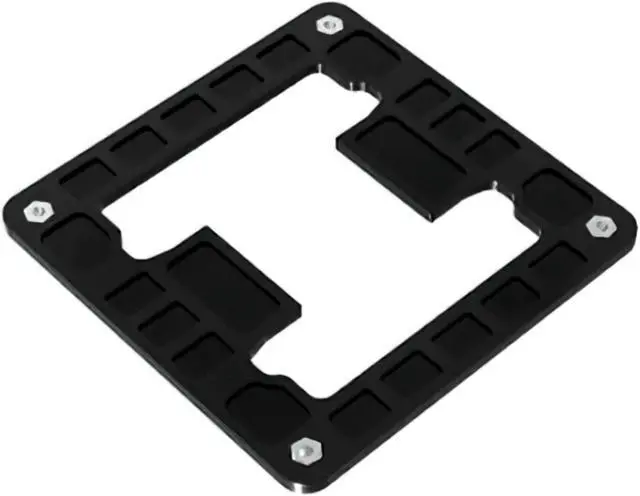 Alt view image 2 of 5 - Bykski Backplate for Intel CPU Blocks - Socket LGA 1700 for Intel 12th Gen Platform (B-MB1700-BE)