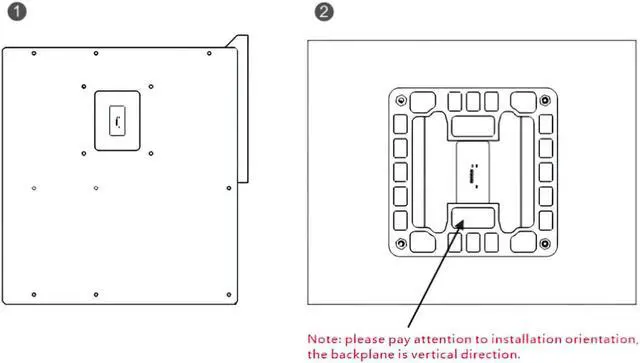 Alt view image 3 of 5 - Bykski Backplate for Intel CPU Blocks - Socket LGA 1700 for Intel 12th Gen Platform (B-MB1700-BE)
