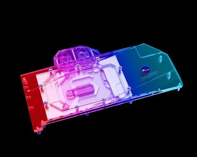 Alt view image 4 of 7 - Bykski Full Coverage GPU Water Block and Backplate for EVGA RTX 3080 XC (N-EV3080XC-X)