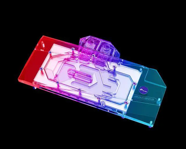 Alt view image 4 of 7 - Bykski Full Coverage GPU Water Block and Backplate for MSI RTX 3090 VENTUS (N-MS3090VES-X-V2)