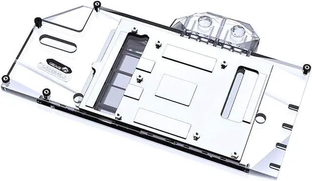 Alt view image 2 of 7 - Bykski Full Coverage GPU Water Block and Backplate for Sapphire RX 6800 Super Platinum (A-SP6800-X)