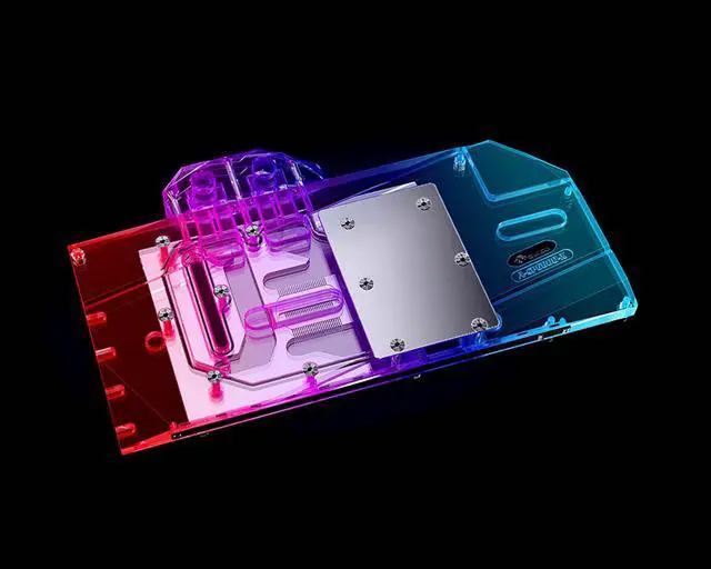 Alt view image 4 of 7 - Bykski Full Coverage GPU Water Block and Backplate for Sapphire RX 6800 Super Platinum (A-SP6800-X)