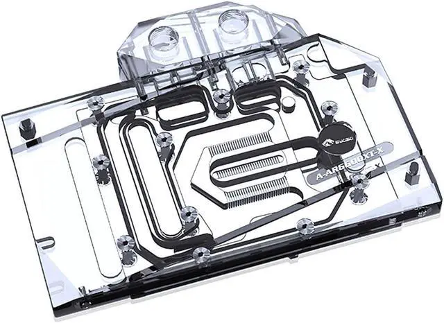 Main image of Bykski Full Coverage GPU Water Block and Backplate for ASRock Radeon RX 6600XT Challenger ITX 8GB (A-AR6600XT-X)