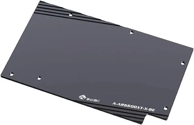 Alt view image 5 of 7 - Bykski Full Coverage GPU Water Block and Backplate for ASRock Radeon RX 6600XT Challenger ITX 8GB (A-AR6600XT-X)